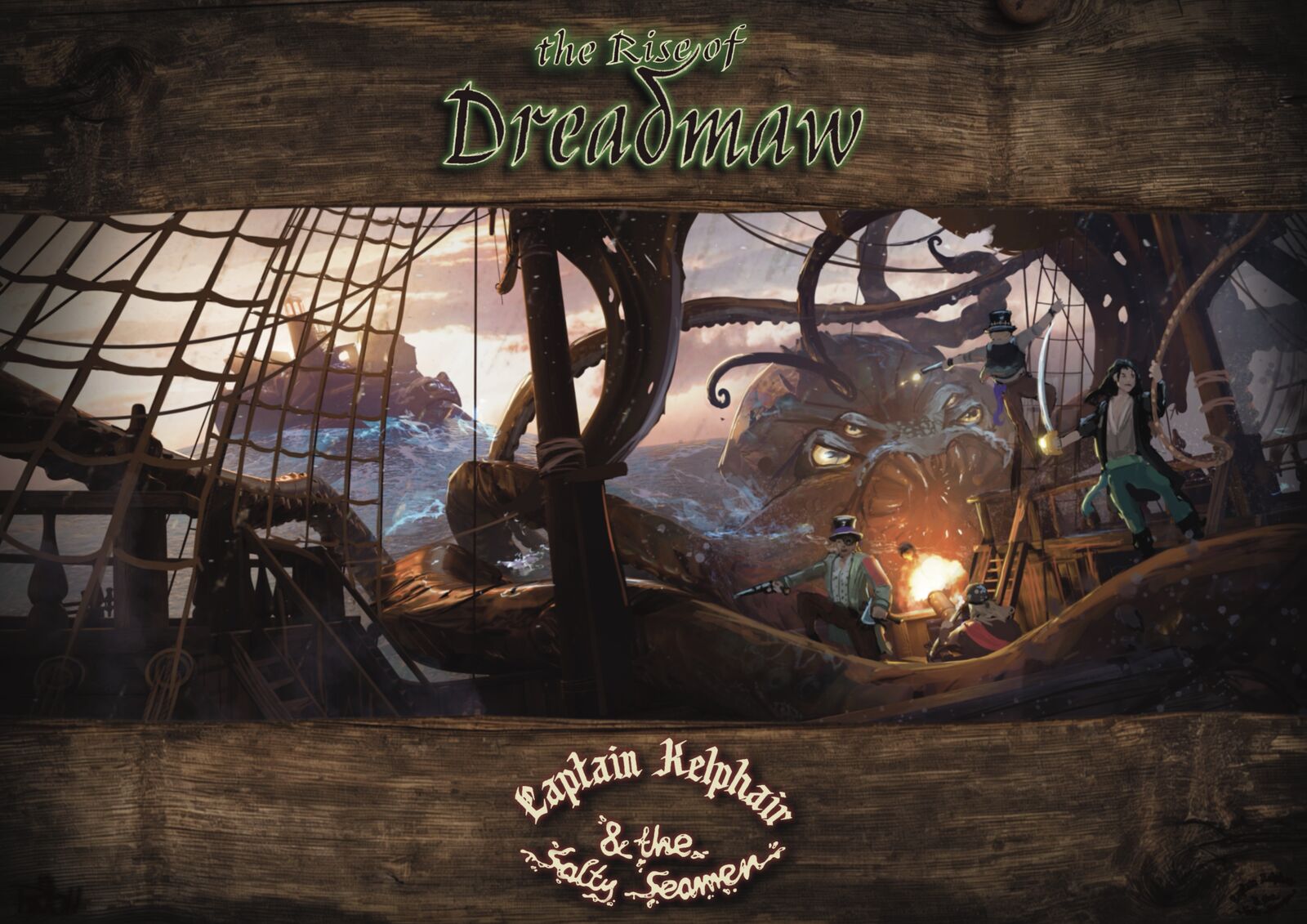 Poster met de volledige artwork van The Rise of Dreadmaw
