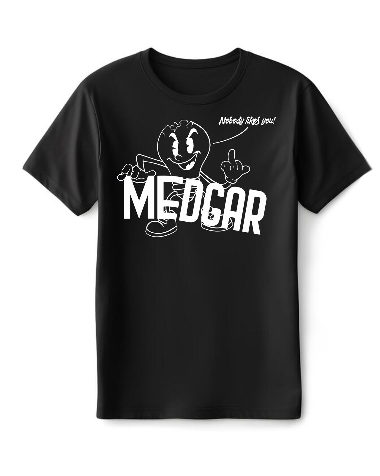 T-shirt met mascotte Ledgar