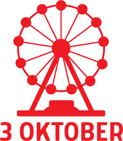 3 Oktober-logo met reuzenrad
