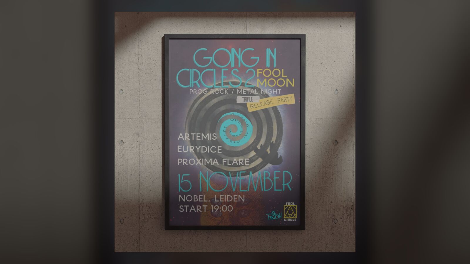 Poster Going in Circles 2 voor Fool Circle