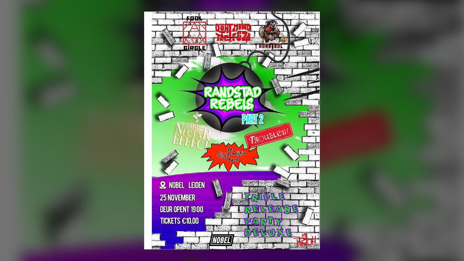 Poster Randstad Rebels deel 2 voor Fool Circle